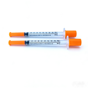 兽用注射器，用于注射胰岛素，31 号针头，5/16 英寸注射器，30 号针头，1 毫升注射器 - Product Image 6