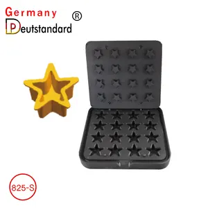Jerman standar NP-825-S Bintang 16 lubang telur Custard Tart peralatan dapur Baker telur cangkang pembuat Tartlet mesin makanan ringan