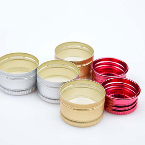 Tappo a Corona in Alluminio Antimanomissione 18mm 24mm 28mm 30mm Coperchio Metallico ROPP per Bottiglie di <span class=keywords><strong>Vino</strong></span> e Bevande - Product Image 2