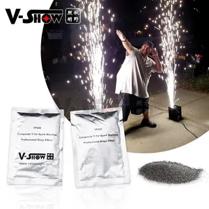 Titanium powder for cold spark fireworks machine powder use stage wedding effect spark fountain machine ti alloy powder