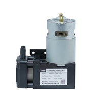 Pompe à piston à vide élevé KAI MENG modèle KMDP-C4A-12V 12V DC 550kPa, débit 40L/min, faible bruit 80dB, mini pompe à air pour usage médical, garantie 6 mois