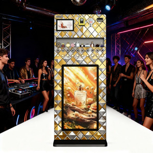 Máy bán nước hoa tùy chỉnh với màn hình quảng cáo thanh toán thông minh thanh toán thẻ tín dụng không tiếp xúc 24 giờ - Product Image 3