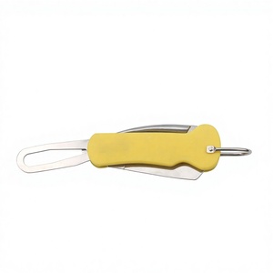 Couteau <span class=keywords><strong>de</strong></span> poche pliant SELAN en acier 3Cr13 avec manche en plastique, qualité industrielle, pour marins, navigation et activités <span class=keywords><strong>de</strong></span> plein air B06 - Product Image 5