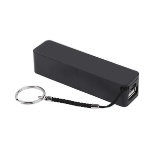 Key Chain 2600mAh Mini Power Bank Portable Mobile Keychain PowerBank for Gift or Promotions for iPhone and Android