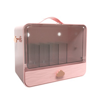 Storage Smart Makeup Organizer Box Cosmetics Box Storage Display Holder Cosmetic Storage Box With Drawers For Bedroom