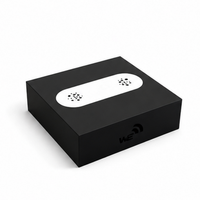 Boîte cadeau à fermeture magnétique personnalisée avec carte de remerciement et insert moulé, emballage en carton rigide écologique et recyclable