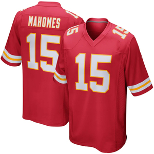 2025 nuova maglia da Football americano cucita 15 Patrick Mahomes 10 <span class=keywords><strong>Hill</strong></span> 87 Kelce uniforme da Football americano di alta qualità - Product Image 3