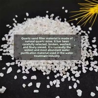 Filtre granulaire en sable de quartz fin de 40kg pour le traitement de l'eau potable Filtration de piscine Traitement de l'eau pendant 1 an