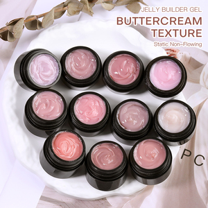 مجموعة جل بناء الأظافر LED للصالونات، طلاء جل فرنسي، مجموعة بناء الأظافر الصلبة بعبوات 1 كجم، طلاء وردي ناعم للتمديد - Product Image 3