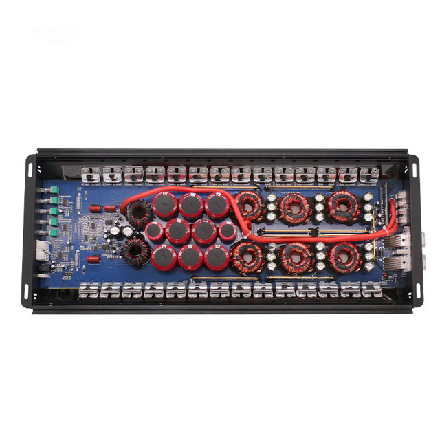Hanson OP-D KR40001 Car Audio Amplifier 4channel 4*100w Amp 12v Class AB Car Amplifier Build 16years Customization