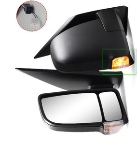 Espejo Retrovisor Lateral Derecho de Alta Calidad para Mercedes Sprinter 2019+, Brazo Corto, Cristal Grande, Eléctrico, con Calefacción, Intermitente, Negro - Product Image 4