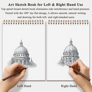 <span class=keywords><strong>Cuaderno</strong></span> Personalizado en Blanco A5 con Tapa Dura de Cartón Grueso, <span class=keywords><strong>Cuaderno</strong></span> de Dibujo <span class=keywords><strong>para</strong></span> Artistas, <span class=keywords><strong>para</strong></span> <span class=keywords><strong>Dibujar</strong></span> y Pintar - Product Image 6