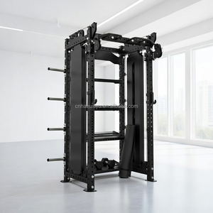 Rack de Potencia Compacto con Almacenamiento, Rack para Sentadillas de Alta Resistencia, Equipo de Gimnasio, Soporte para Discos de Pesas para Entrenamiento de Fuerza - Product Image 5