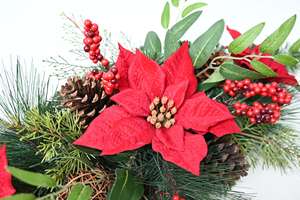 Venta al por mayor personalizado Swag decoración Artificial pared colgante exterior decorativo corona Swag - Product Image 3