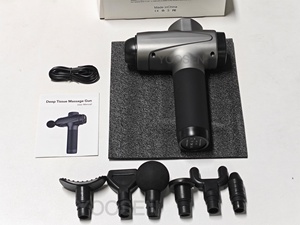2025 la mejor pistola de masaje calmante fatiga muscular masajeador de vibración percusión corporal Fitness deportes relajación pistola de masaje eléctrica - Product Image 2