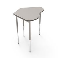 Escritorio Escolar Trapezoidal para Estudiantes, Muebles Escolares, Escritorio Ajustable en Altura para Primaria, Escritorio Infantil con Espacio para Libros y Caja de Almacenamiento