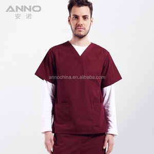ANNO Unisex ospedale scrub Set colorato alla moda alta traspirante stampato 4XL per infermiere medico per medico di sesso maschile - Product Image 3