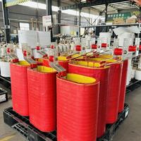 Transformator Daya Tipe Kering Resin Cor Tegangan Menengah 10kV 11kV Kelas Industri