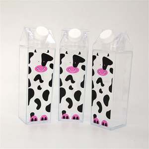 ขวดพลาสติกฝ้าแบบใหม่ พกพาสะดวก ใส่น้ำผลไม้ได้ ป้องกันการรั่วซึม ดื่มได้โดยตรง เหมาะสำหรับกิจกรรมกลางแจ้ง กีฬา ท่องเที่ยว และตั้งแคมป์ - Product Image 4