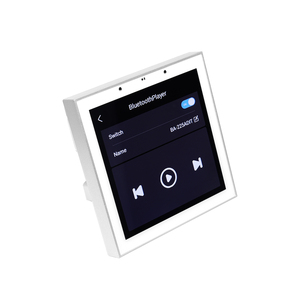 เครื่องขยายเสียงติดผนัง WiFi บลูทูธ 2 ช่องสัญญาณ 25W Tuya Zigbee พร้อมหน้าจอสัมผัส 4 นิ้ว สำหรับระบบเสียงบ้านอัจฉริยะ - Product Image 4