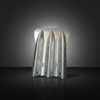 Barrière anti-choc en acier pour garde-corps de route avec indice de protection élevé et résistance aux impacts élevée, non réfléchissante, galvanisée à chaud
