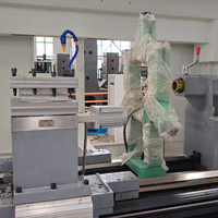 CK61125 Tour CNC à usage moyen 1250mm Swing 3000mm Longueur A2-15 Nez de broche Tourelle à 8 stations Moteur 22kW MT6 Contre-pointe