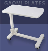 Table de repas multifonctionnelle pour personnes âgées, plateau de repas mobile pour patients, table de réadaptation médicale réglable à côté du lit, table d'accompagnement infirmier