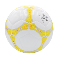 Ballon de football personnalisé OEM, prix compétitif, taille officielle 5, PVC, cousu à la machine