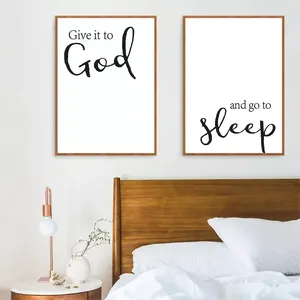 Premium God Bible versetto citazioni su stampe su tela - Product Image 6