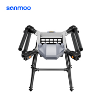 Sanmoo S100PRO Châssis de drone agricole multirotor industriel pliable pour pulvérisation et semis, charge utile lourde de 100 kg