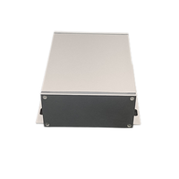 IP65 tahan air aluminium ekstrusi profil 80x38 PCB penutup baterai industri kotak Amplifier perumahan instrumen elektronik