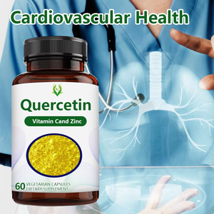 Private Label Quercetin Capsules Dietary <b>Supplement</b> Promote Caediovascular Health and Strengthen Join Bone Health for Adult - Product Image 6