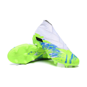 Популярная атмосферная упаковка, Мужская футбольная обувь, Nemeziz 19 + FG, сверхактивные королевские синие клипсы, суперспектральные Кричащие футбольные ботинки - Product Image 2