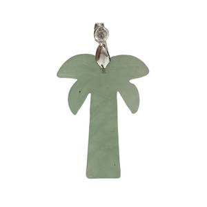 Colgantes de piedra de árbol de <span class=keywords><strong>coco</strong></span> de cristal natural pulido al por mayor para hacer joyas DIY - Product Image 5