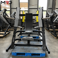 Machine de musculation inclinée en acier MRD à charge par plaques, réglable pour l'entraînement des pectoraux et des épaules, équipement de musculation professionnel pour salle de sport
