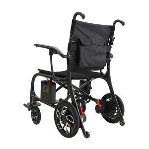バッテリー取り外し可能なカーボンファイバー折りたたみ電動車椅子 - Product Image 5