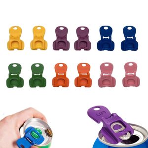 Abridor de latas fácil y protector de bebidas 2025: Cubierta completa, abridor manual de latas de refresco y cerveza, tapa de plástico para bebidas. - Product Image 1