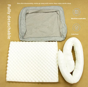 Cama Ortopédica Reclinable para Perros y Gatos, Diseño Sólido Protector para Invierno, Desmontable y Lavable, Tipo Nido para el Hogar, para Sueño Profundo - Product Image 5