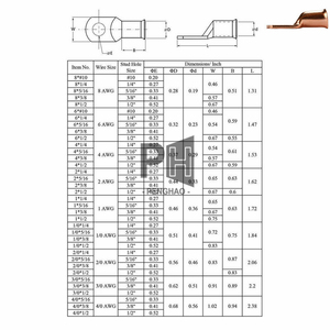 Kit <span class=keywords><strong>de</strong></span> bornes à anneau en cuivre professionnel 8 AWG avec connecteurs <span class=keywords><strong>de</strong></span> 3/8 pouces pour amplificateur audio <span class=keywords><strong>de</strong></span> voiture câblage connexions <span class=keywords><strong>de</strong></span> fils électriques - Product Image 5