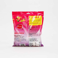 Bonbons gélifiés fruités en forme de boule, faibles en gras, multicolores, saveurs assorties, sachet individuel 15g, collations portables décontractées