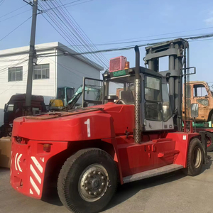 Chariot élévateur diesel d'occasion à grande réduction TCM KALMAR KOMATSU MITSUBISHI Diesel Manuel Seconde main FD160 Vente chaude Chariot élévateur TCM 16 tonnes - Product Image 1