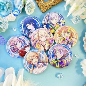 Projeto SEKAI Anime Laser Metal Emblema Hoshino Ichika Hanasato Minori Kamishiro Rui Estilo Japonês - Product Image 1