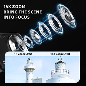 Mini appareil photo numérique Ultra HD 1080P 44MP Caméscope rechargeable à écran LCD de 2.4 pouces pour les étudiants Enregistrement vidéo Prend en charge la carte TF - Product Image 4