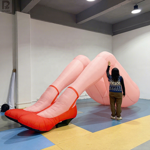 อุปกรณ์ประกอบฉากเวทีขนาดใหญ่รูปทรงเซ็กซี่ ของเล่นเป่าลมรูปผู้หญิงสำหรับผู้หญิง ลูกโป่งสำหรับโฆษณาในไนท์คลับ ของเล่นเซ็กซี่รูปขาเรียวยาว - Product Image 6