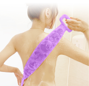 Darklight Dbj001 Bath Shower Silicone Body <b>Brush</b> & Belt Exfoliating <b>Scrub</b> Sponge Set for Promotional Use - Product Image 2