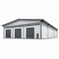 Bâtiment préfabriqué en structure métallique, entrepôt, atelier, villa, appartement, maison
