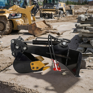 Гидравлические навесные приспособления для мини-погрузчиков: удлиненная стрела и ковш для погрузочных работ, регулируемая длина - Product Image 4