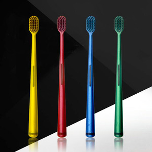 Banner Wide <b>Head</b> <b>Toothbrush</b> Soft Bristle Adult Manual Cleaning <b>Toothbrush</b> Volcanic Rock Activated Carbon - Product Image 3