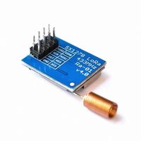Module sans fil LoRa SX1278 RA-01 RA-02 à spectre étalé, 433 MHz, interface série sans fil SPI avec antenne