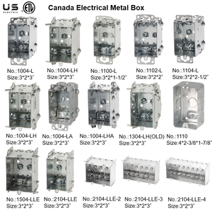 54151-k/54171- K điện Bát giác kim loại Hộp nối thép mạ kẽm 4 "bát giác hộp với vít mặt đất lớn lên - Product Image 4